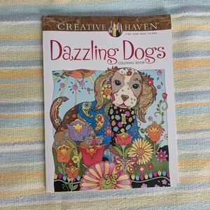 🛍️ BUNDLE ONLY | Dazzling Dogs adult coloring book